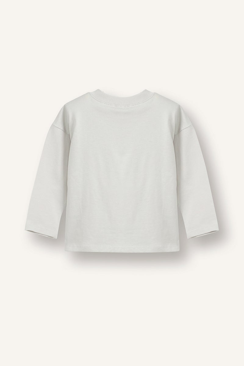 ديفاكتو تيشيرت بيبي اولادي كم طويل قصة عادية - Image 2